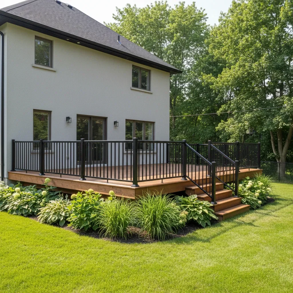 Deck Railing Installation